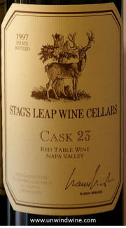 Stags Leap Wine Cellars Cask 23 1997