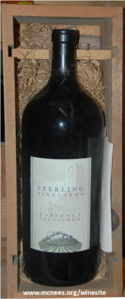 Sterling Vineyards Napa Cab 1996 Imperial 