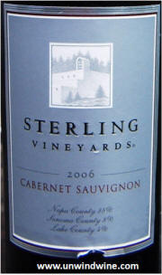 Sterling Napa Valley Cabernet Sauvignon 2006