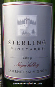Sterling Napa Valley Cabernet Sauvignon 2009