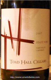 Toad Hall Carneros Pinot Noir 