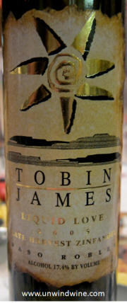Tobin James Liquid Love Late Harvest Zinfandel 2005