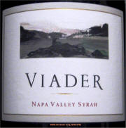 Viader Napa Valley Syrah Label
