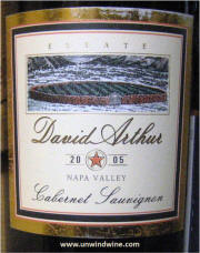 David Arthur Napa Valley Cabernet Sauvignon 2005