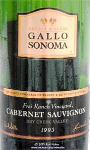 Gallo Sonoma Frei Ranch Vineyard Cabernet Sauvignon 2005