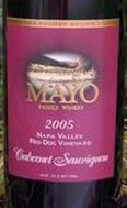 Mayo Winery Random Ridge Cabernet Sauvignon 2005