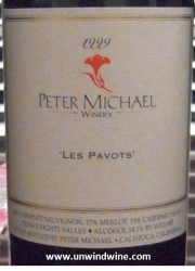 Peter Michael Les Pavots 1999