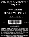  1998 Reserve Port 