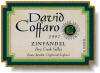 David Coffaro Vineyard & Winery Zinfandel Label