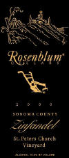 Rosenblum Sonoma County Zinfandel