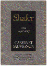 Shafer Napa Valley Cabernet Sauvignon