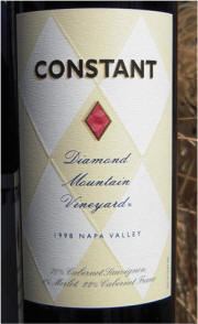 Constant Diamond Mountain Vineyards Cabernet Sauvignon 1998
