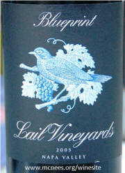 Lail Vineyards Napa Valley Blueprint Cabernet Sauvignon 2005
