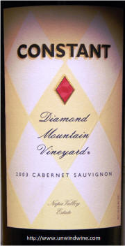 Constant Diamond Mountain Cabernet Sauvignon 2003