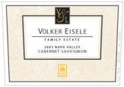 Volker Eisele Family Estate Cabernet Sauvignon 2003 label