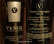 Venge Vineyards Napa Valley Carneros Brown Ranch Vineyard Chardonnay 2019