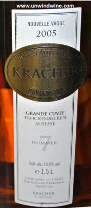 Kracher Nouvelle Vague Grande Cuvee Trockenbeeren Auslese #7 2005 