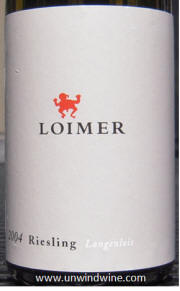 Loimer Langenlois Riesling 2004