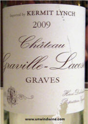 Chateau Graville-Lacoste Graves 2009