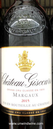 Chateau Giscours Margaux 2015