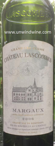 Chateau Lascombes Margaux 2006