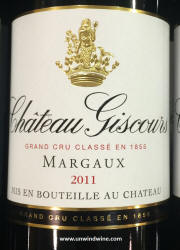 Chateau Giscours Marqaux 2011