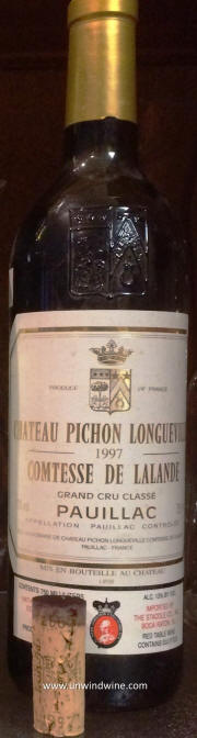 Chateau Pichon Lalande 1997