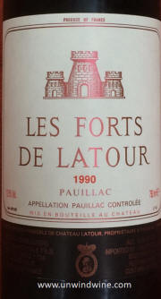 Chateau Les Forts de Latour 1990
