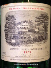 Chateau Lafite Rothschild 1979
