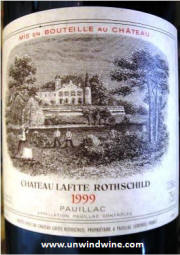 Chateau Lafite Rothschild 1999