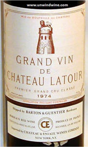 Chateau Latour 1974