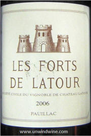 Les Forts Latour Pauillac 2006