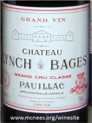Chateau Lynch Bages 2003