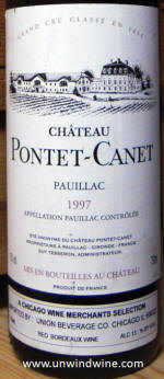 Chateau Pontet-Canet Pauillac 1997