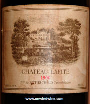 Chateau Lafite Rothschild 1900 