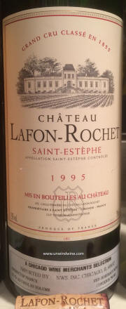 Lafon-Rochet St Estephe 1995