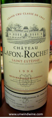 Lafon Rochet St Estephe 1996
