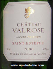 Chateau Valrose St Estephe 2000