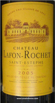 Chateau Lafon-Rochet St Estephe Bordeaux 2005