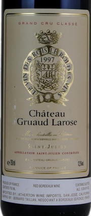 Chateau Gruaud Larose 1997