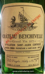 Chateau Beychevelle 1975 