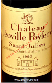 Chateau Leoville-Poyferre 1983