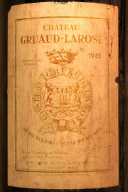 Chateau Gruaud Larose 1945 Label