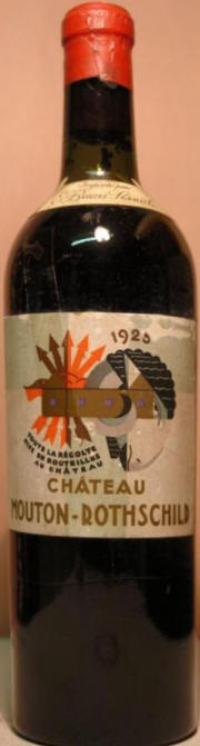Mouton Rothschild 1925 Bottle 