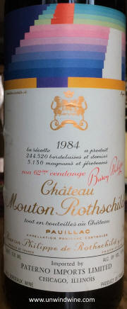 Mouton Rothschild 1984