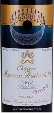 Mouton Rothschild Label 2019 Olafur Eliasson