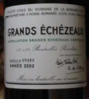 Romanee Conti Grands Echezeaux 2002