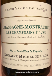 Domaine Michel Niellon Chassange Montrachet Champgains 1er Cru 2013