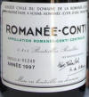 Romanee Conti 1997 label on McNees.org/winesite