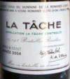 Romanee Conti La Tache 2004 label on McNees.org/winesite